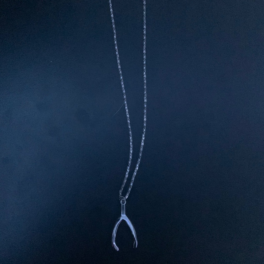 Wishbone necklace